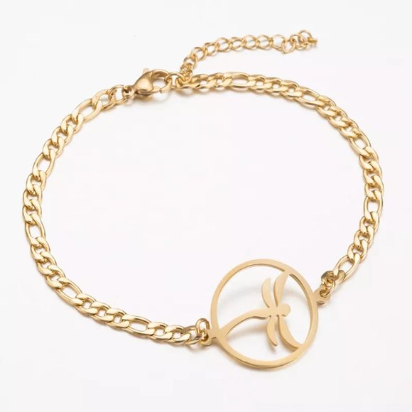 Stainless Steel Dragonfly Bracelet - Picture 2 of 4